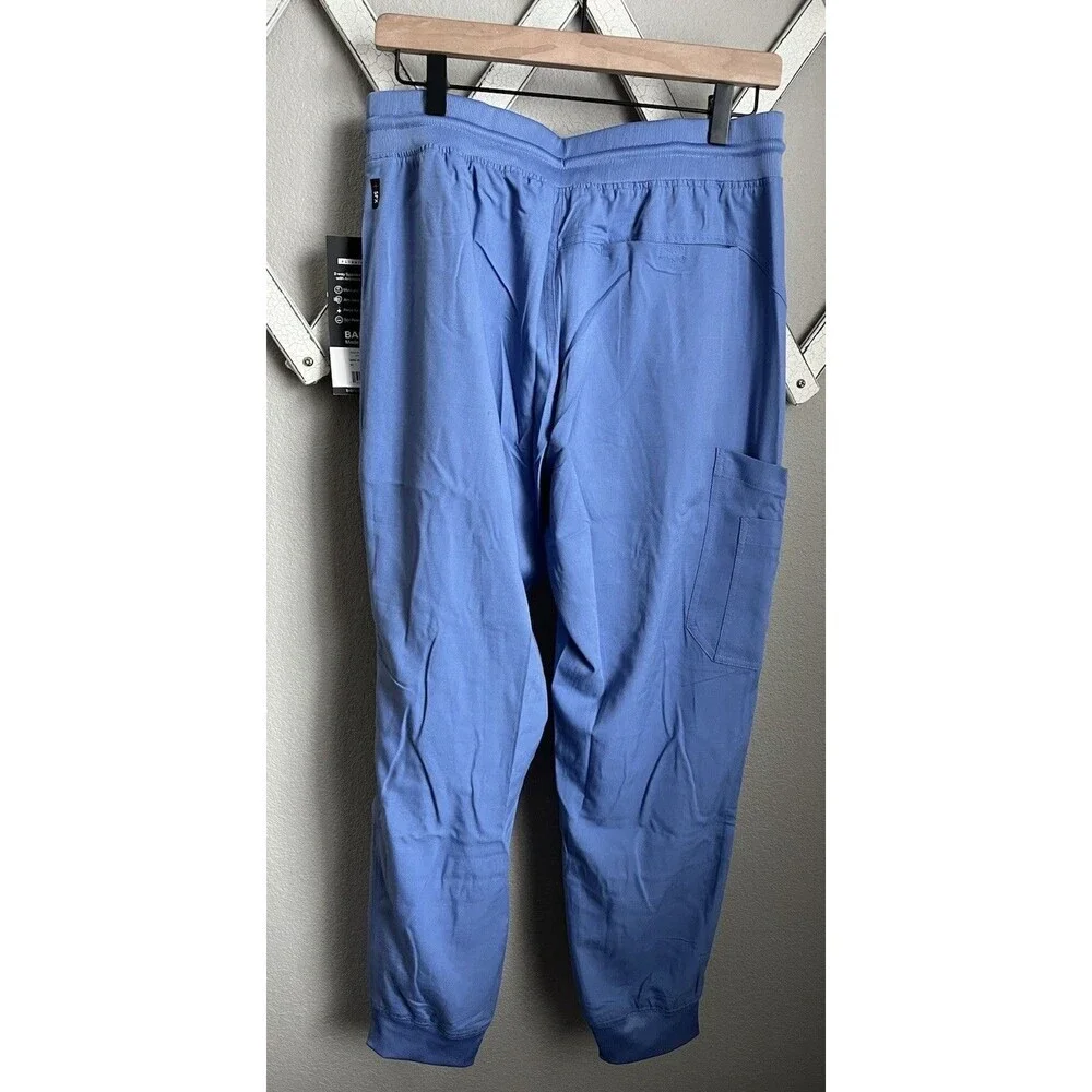 NWT! 2 Grey's Anatomy By Barco Men's M Murphy Jogger Scrub Pants Spandex Stretch